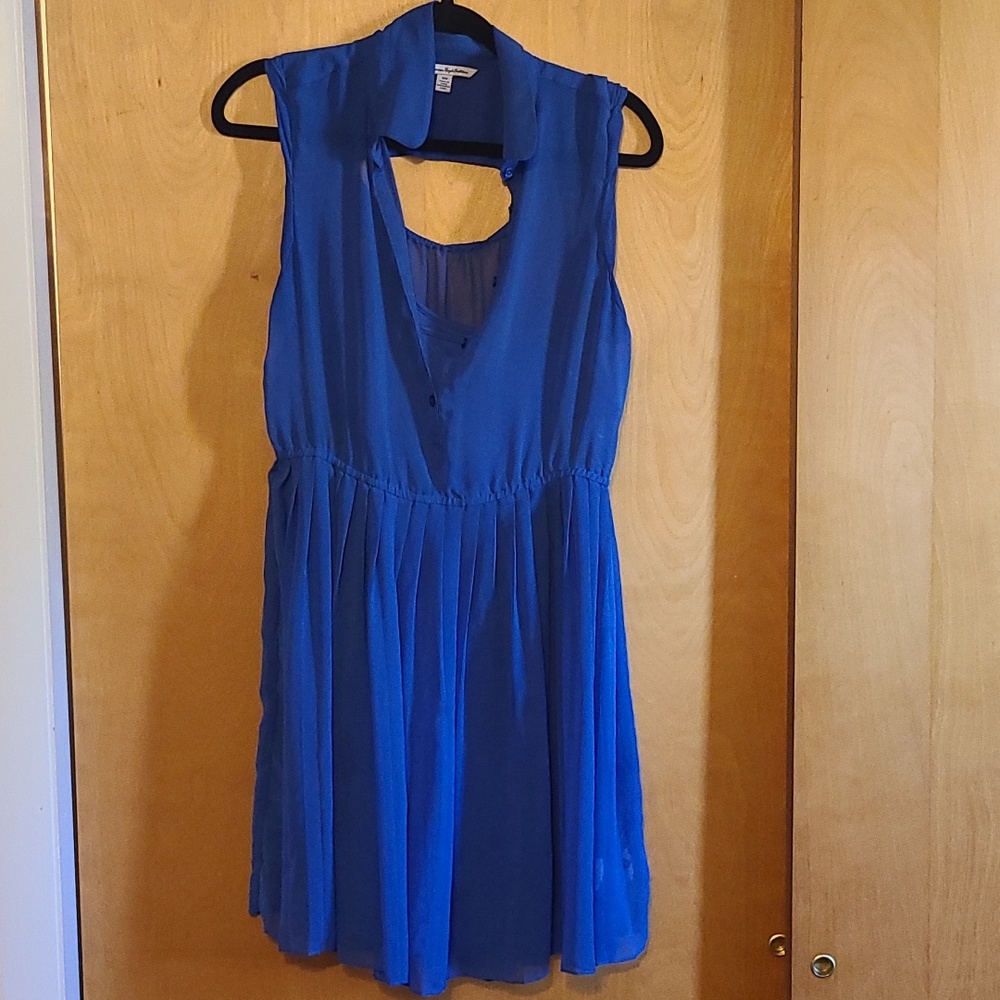 American Eagle Sheer Blue Dress
